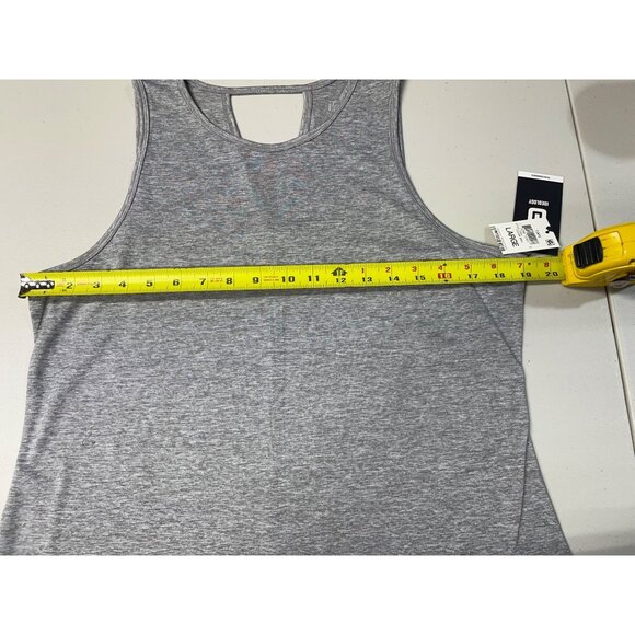 Ideology Womens Large Gray Activewear Tank Top With RapiDry Technology - Picture 3 of 11